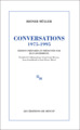 Conversations 1975-1995, Edition preparee  et présentée par Jean Jourdheuil (9782707345158-front-cover)