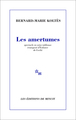 Les Amertumes (9782707357151-front-cover)