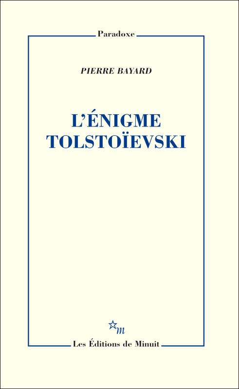 L'ENIGME TOLSTOIEVSKI (9782707344052-front-cover)