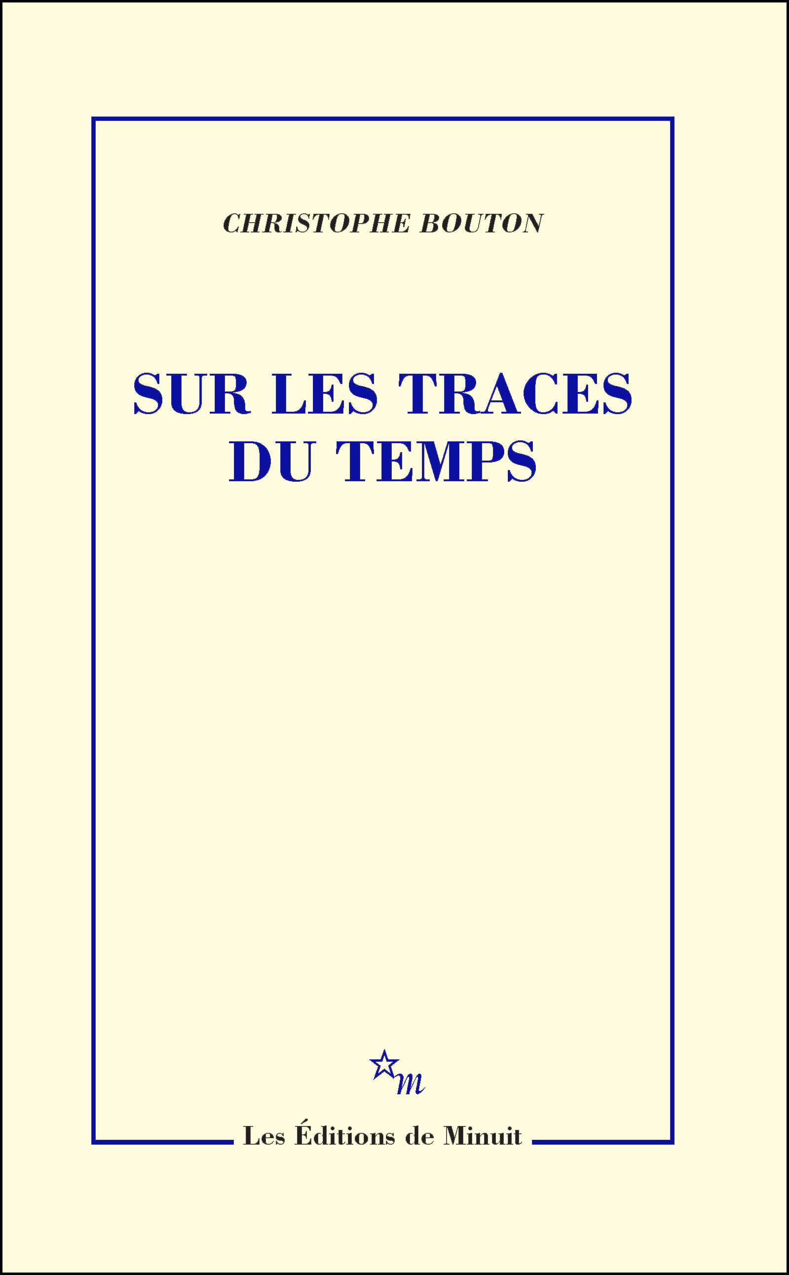 Sur les traces du temps (9782707357427-front-cover)