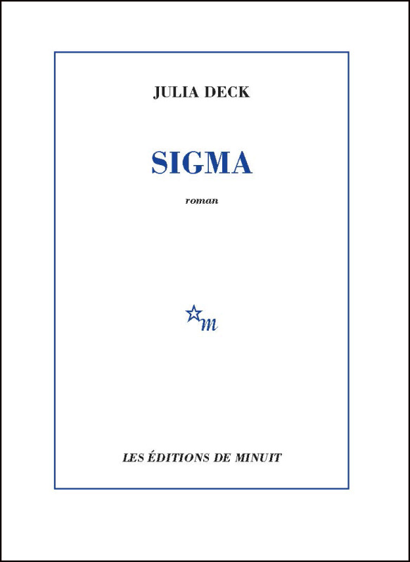 SIGMA (9782707343727-front-cover)