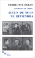 Aucun de nous ne reviendra Auschwitz et après T1 (9782707344939-front-cover)