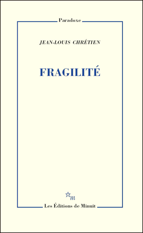 FRAGILITE (9782707343550-front-cover)