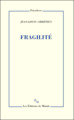 FRAGILITE (9782707343550-front-cover)