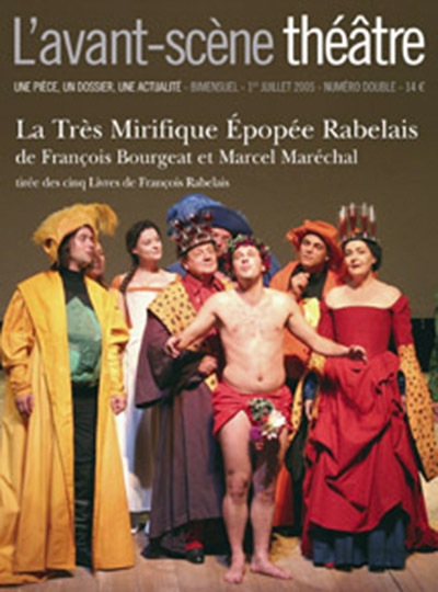La Tres Mirifique Epopee Rabelais (9782900130988-front-cover)