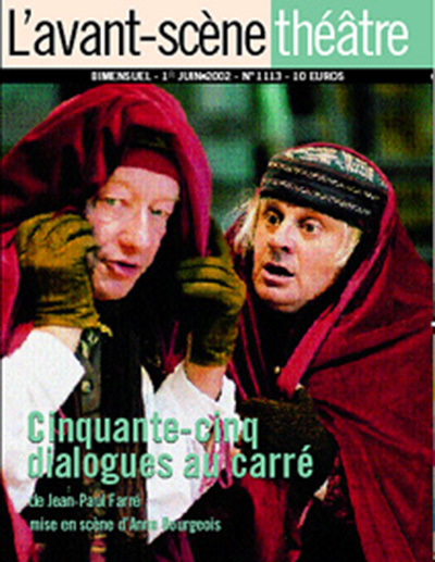 Cinquante Cinq Dialogues au Carre ou les 3025 Repliques (9782900130209-front-cover)