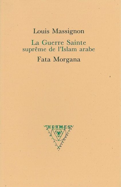 La Guerre Sainte suprême de l’Islam arabe (9782851944580-front-cover)