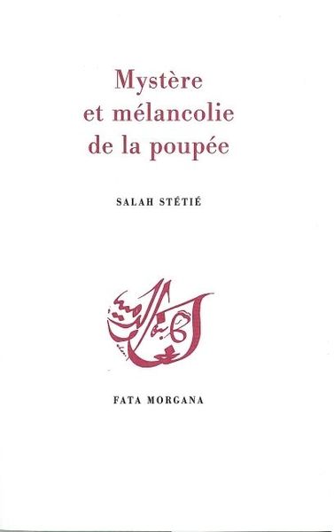Mystère et mélancolie de la poupée (9782851947161-front-cover)