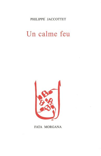 Un calme feu, (Liban – Syrie) (9782851949462-front-cover)