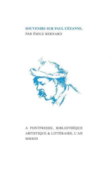 Souvenirs sur Paul Cézanne (9782851948731-front-cover)