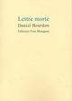 Lettre morte (9782851947000-front-cover)