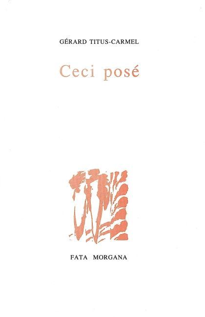 Ceci posé (9782851944153-front-cover)