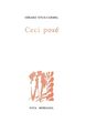 Ceci posé (9782851944153-front-cover)