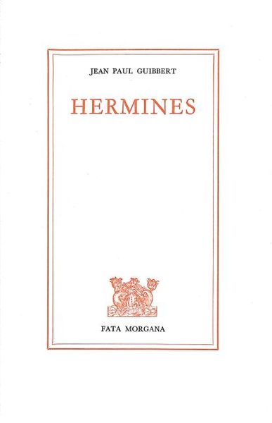 Hermines (9782851942166-front-cover)