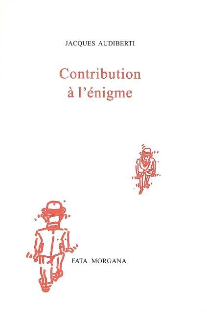 Contribution à l’énigme (9782851946607-front-cover)