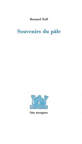Souvenirs du Pale (9782851944450-front-cover)