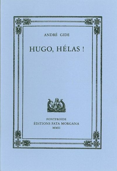 Hugo, hélas ! (9782851945785-front-cover)