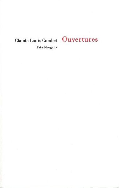 Ouvertures (9782851946331-front-cover)