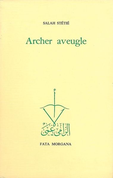 Archer aveugle (9782851943484-front-cover)