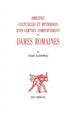 Origines cultuelles et mythiques d’un certain comportement des dames romaines (9782851947697-front-cover)