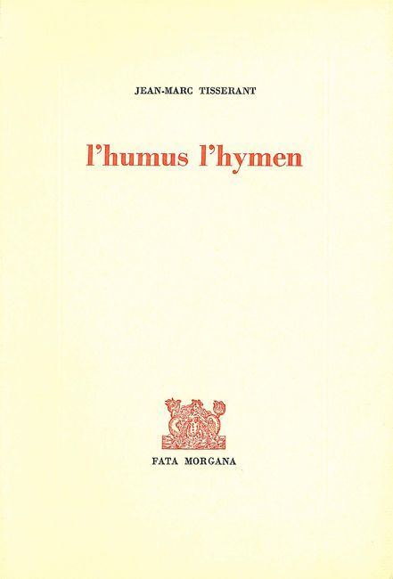 L’humus, l’hymen (9782851943514-front-cover)