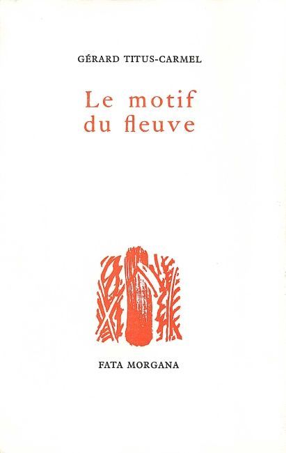 Le motif du fleuve (9782851943538-front-cover)