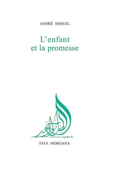 L’enfant et la promesse (9782851944979-front-cover)