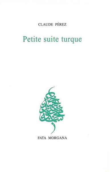 Petite suite turque (9782851945211-front-cover)