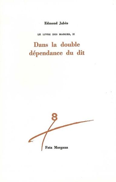 Dans la Double Dependance, Le Livre des Marges T. 2 (9782851940667-front-cover)