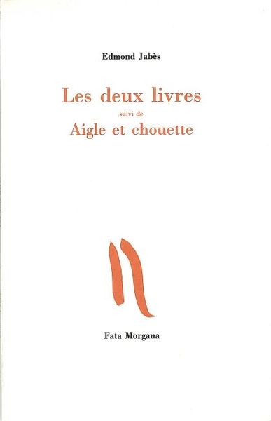 Les deux livres, Aigle et chouette (9782851943941-front-cover)
