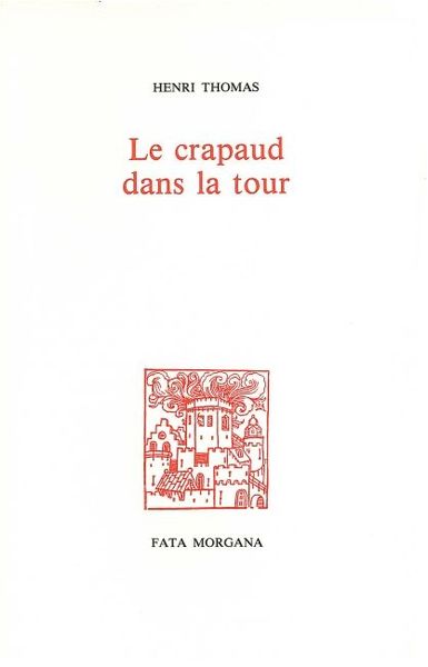 Le crapaud dans la tour (9782851940346-front-cover)