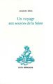 Un voyage aux sources de la Seine (9782851943187-front-cover)