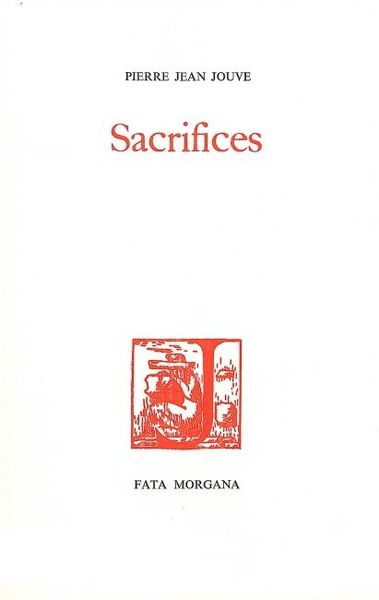 Sacrifices (9782851942425-front-cover)
