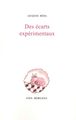 Des écarts expérimentaux (9782851949257-front-cover)