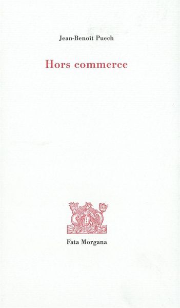Hors commerce (9782851949950-front-cover)