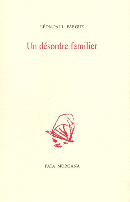 Un désordre familier (9782851945242-front-cover)