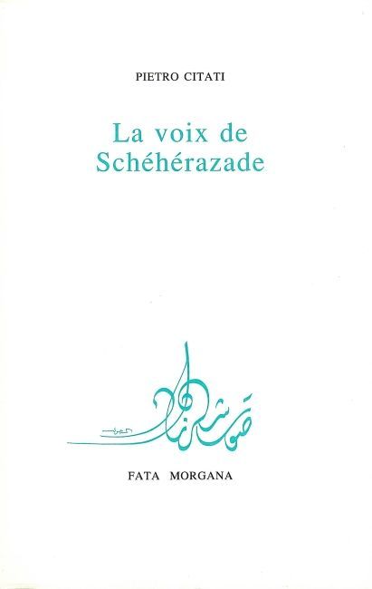 La voix de Schéhérazade (9782851944245-front-cover)