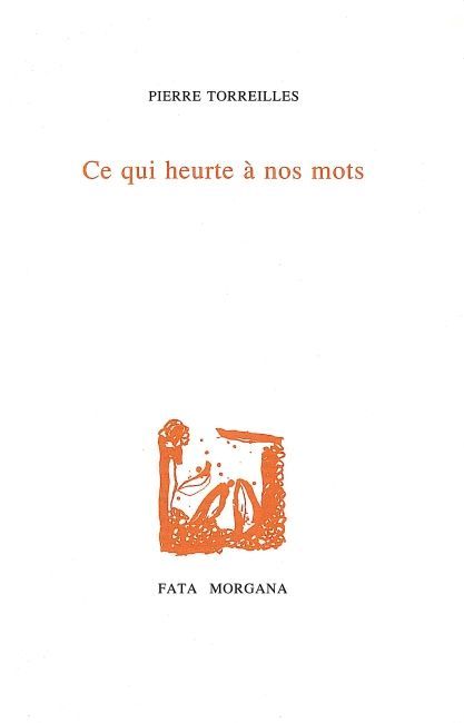 Ce qui heurte à nos mots (9782851944702-front-cover)