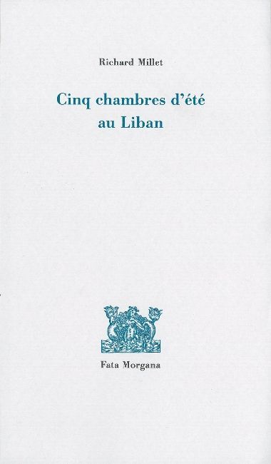 Cinq chambres d’été au Liban (9782851947710-front-cover)