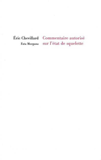 Commentaire autorisé sur l’état de squelette (9782851946928-front-cover)