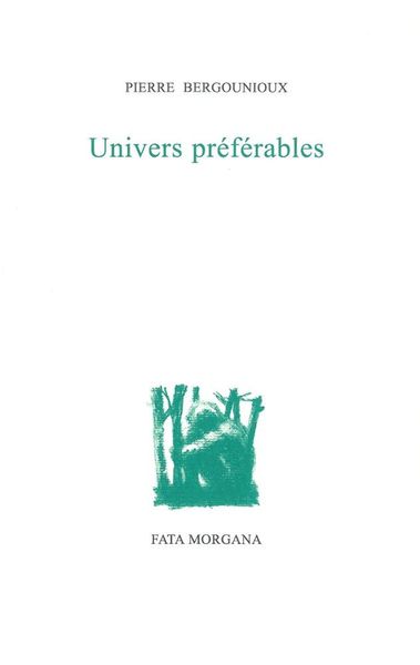 Univers préférables (9782851948397-front-cover)
