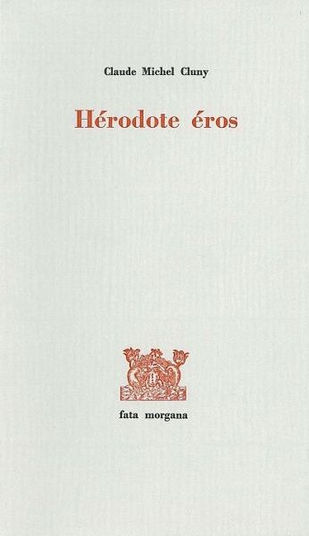 Hérodote Eros (9782851941732-front-cover)