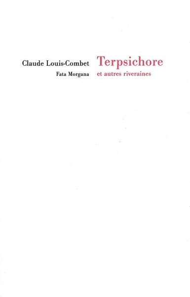 Terpsichore et autres riveraines (9782851946188-front-cover)