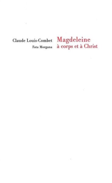Magdeleine, à corps et à Christ (9782851947451-front-cover)
