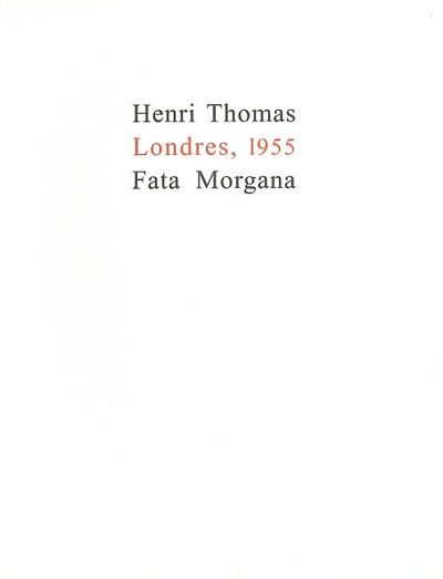 Londres, 1955 (9782851944917-front-cover)