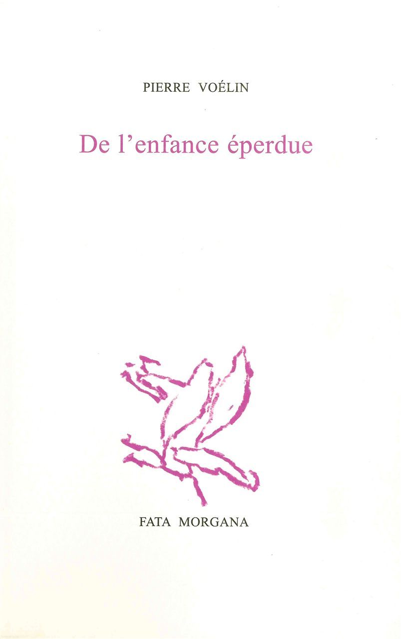 De l’enfance éperdue (9782851949783-front-cover)