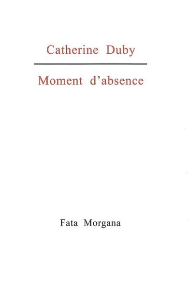 Moment d’absence (9782851947109-front-cover)