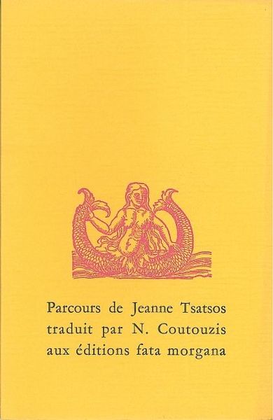 Parcours (9782851943569-front-cover)