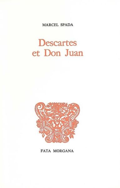 Descartes et Don Juan (9782851943460-front-cover)