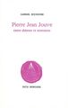 Pierre Jean Jouve entre abîmes et sommets (9782851941411-front-cover)